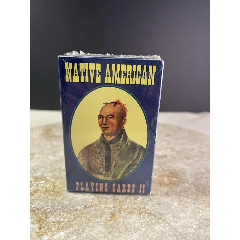 Native American Playing Cards 1 & 2 Decks Sealed New In Box Both Decks!